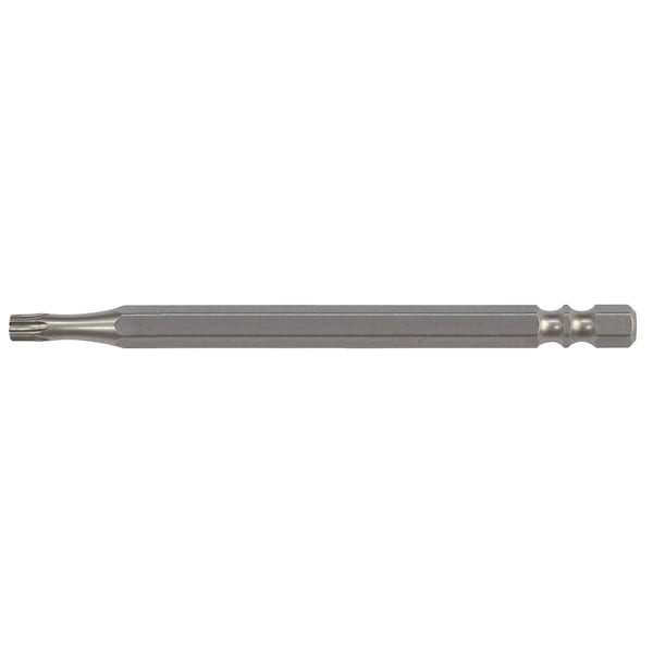 Eight Tool EX-IMPACT HIGH IMPACT TORX BIT 6.35MM SHANK 9&13MM GROOVE, T25 X 100MM OAL EA-310 T25 x 100 - main